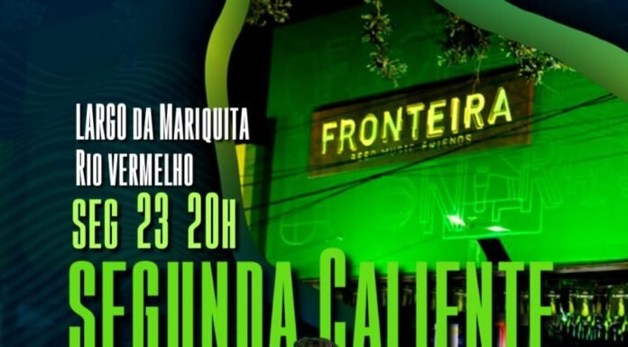 Segunda Caliente traz como convidados especias Rubem Garcia (Urso da Montanha) e Vivi Melo e as Empanderadas, dia 23/05.