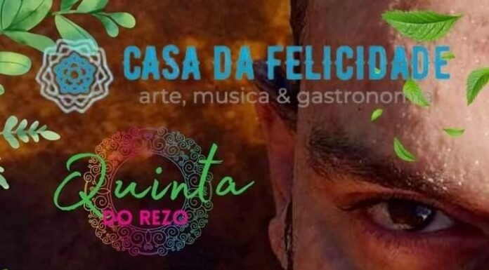 O cantor Rubem Garcia (Urso da Montanha) no show “Quinta do Rezo” na Casa da Felicidade, dia 16/06