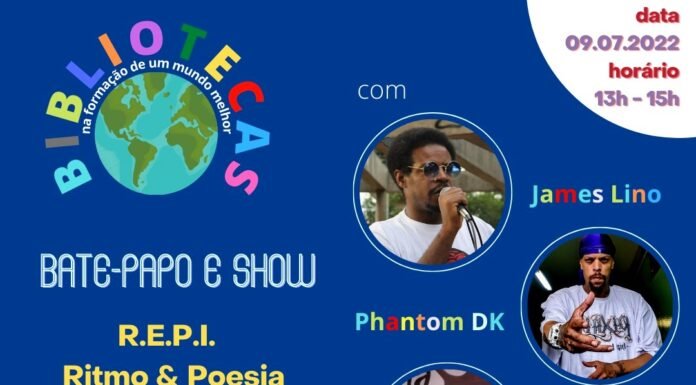 Bate-Papo e Show – Ritmo & Poesia Inclusivas com MC Phantom na 26ª Bienal do Livro de São Paulo