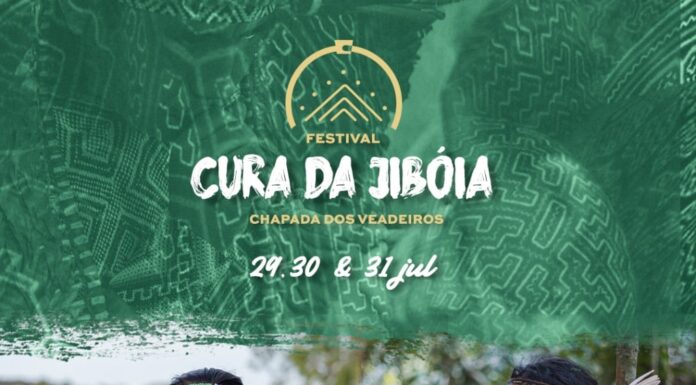 Festival da Jibóia na Chapada dos Veadeiros com Txana Metsapa e Txana Bae (Huni Kuin), dias 29, 30 e 31 de julho