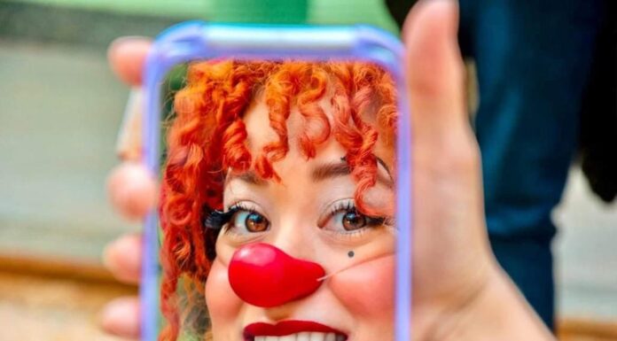 A história da palhaça “Ferrugem”.