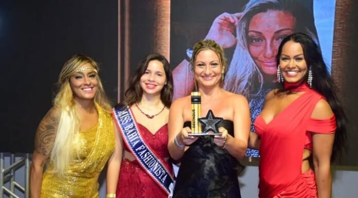 A jornalista Luzia Moraes foi premiada na 6ª Edição do Troféu Oscar Notáveis