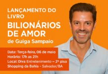 LANÇAMENTO DO NOVO LIVRO DE GUIGA SAMPAIO